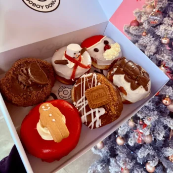 Box of 6 Donuts Christmas Special Edition