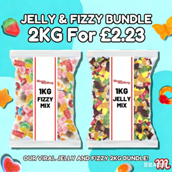 2kg for £2.23 Fizzy & Jelly Bundle Sweet Assortment