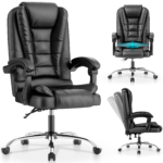 Silla de Oficina Ergonómica con Masajeador Lumbar
